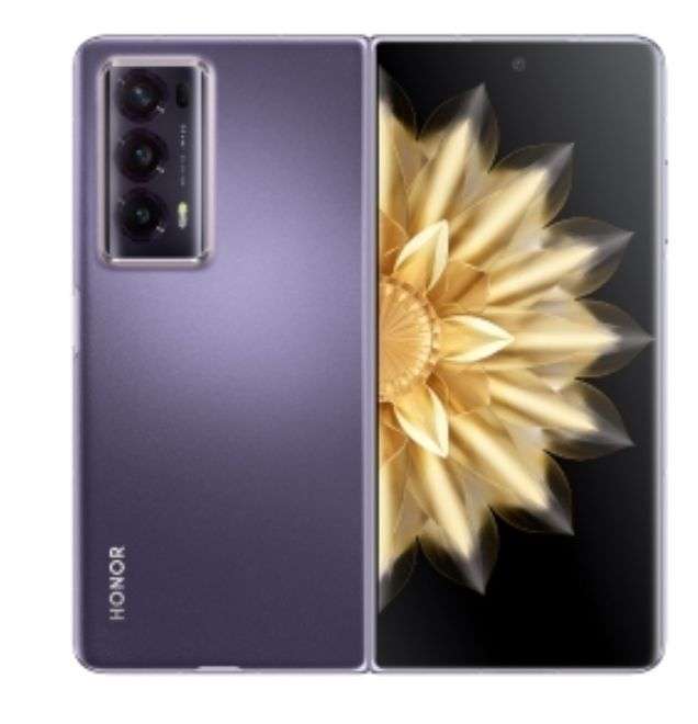 HONOR Magic V2 5G 16GB+512GB, Purple Or Black, Dual Sim Card Smartphone +Free Watch 4 and supercharger with code