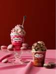Haagen Dazs Pierre Herme 420ml Double Chocolate / Strawberry icecream tub at Wandsworth Southside