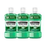 Listerine Total Care Teeth and Gum Mouthwash 500 ml (Pack of 3)
