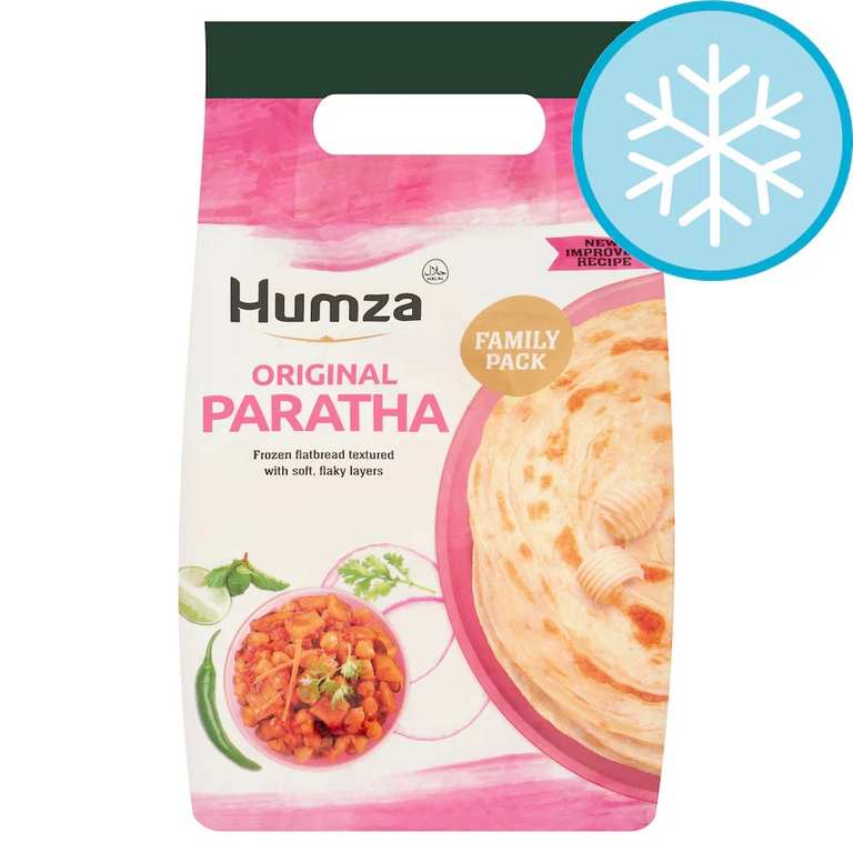 Humza Paratha Original 1.6kg - Clubcard Price