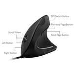 Anker Ergonomic Optical USB Wired Vertical Mouse 1000 / 1600 DPI, 5 Buttons - £13.99 @ Dispatches from Amazon Sold by AnkerDirect UK