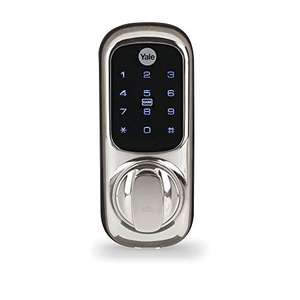 Yale YD-01-CON-NOMOD-CH Smart Living Keyless Connected Ready Smart Door Lock, Touch Keypad, works with Alexa, Chrome