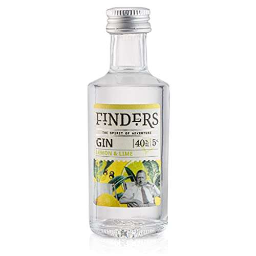 Finders Gin Triple Gift Pack, 40% - London Dry Gin, Fruits of the Forest Gin & Lemon & Lime Gin, 3x5cl £7.70 @ Amazon