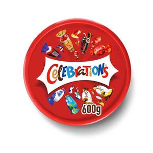 Celebrations Chocolate Tub 600G Clubcard price