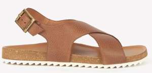 BARBOUR Rochelle Cross-Over Strap Sandals
