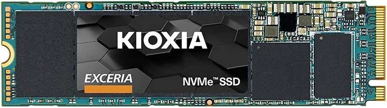 TB - KIOXIA EXCERIA NVMe SSD, M.2 2280 Form Factor, 1TB, 1700/1600MB/s, £38.99 - Sold by Ebuyer (Mainland UK) @ Amazon