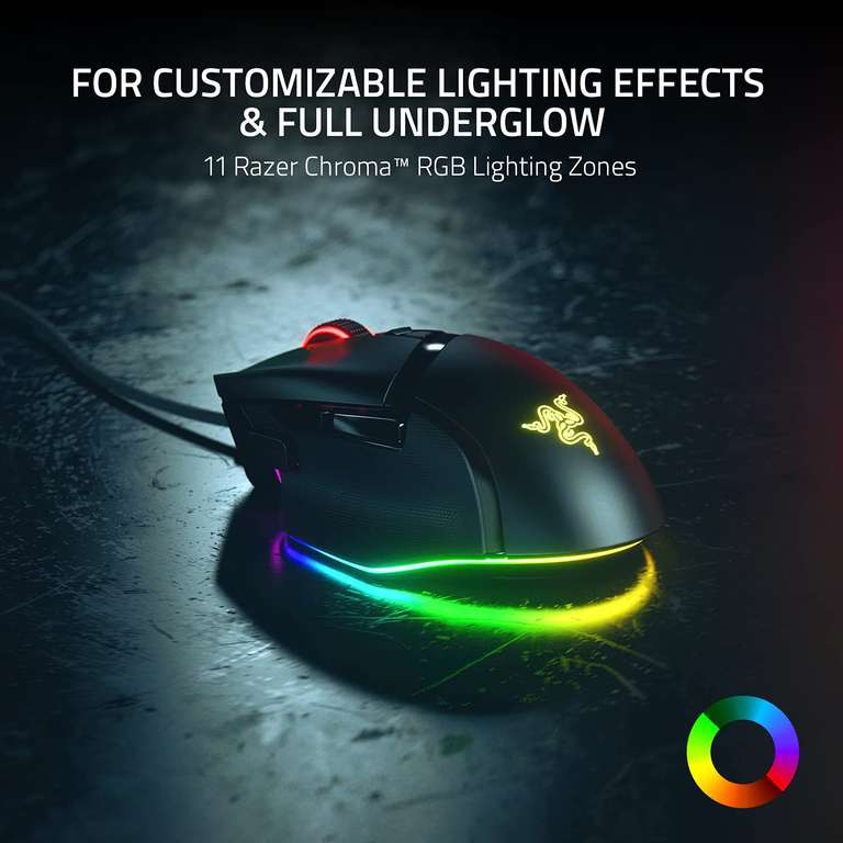Razer Basilisk V3 - Wired Customisable Gaming Mouse