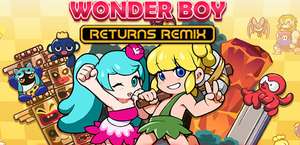 Wonder Boy Returns Remix steam key @ Gamesplanet - £1.60
