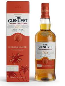 The Glenlivet Caribbean Reserve Single Malt Scotch Whisky, 70cl - £24 / 22.80 with Subscribe & Save ( £19.20 for Selected Users) @ Amazon