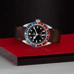 Tudor Black Bay Gmt Men's Brown Leather Strap Watch - £2660 @ Ernest Jones