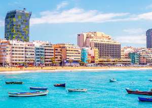 Return Flight London Luton to Gran Canaria (Canary Islands) - Depart Tuesday 4th October / Return Tuesday 11th October - £43.98pp @ Wizz Air