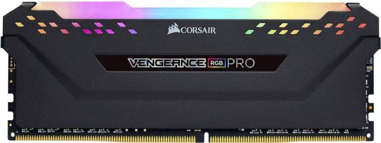 Corsair Vengeance RGB Black PRO 16GB (1 x 16GB) DDR4 3200MHz C16 Memory Module No Packaging - £31.98 / £33.48 delivered at Ebuyer