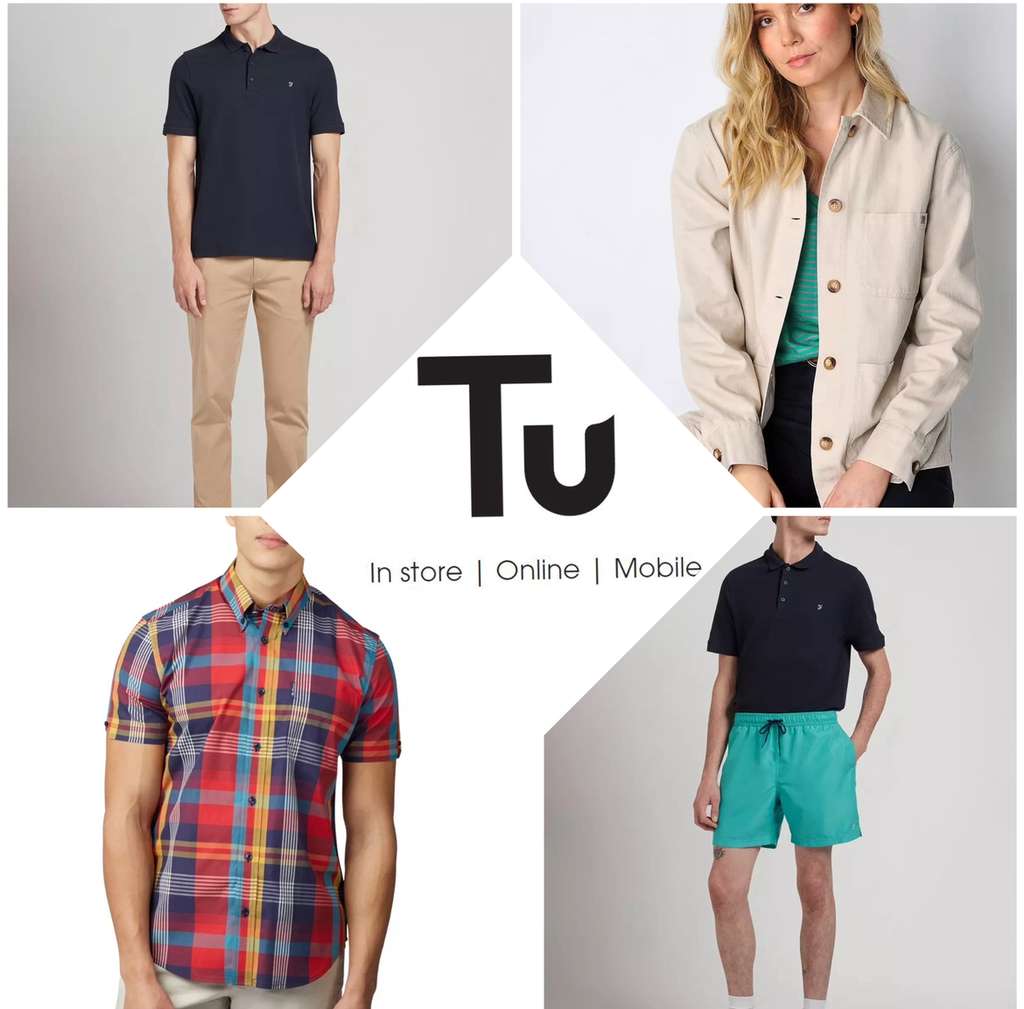 Save Up to 70% on Top Brands at Tu Clothing: Farah, Ben Sherman ...