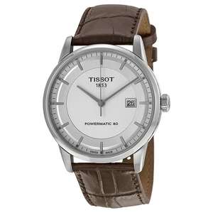 Tissot Men's T086.407.16.031.00 41mm Luxury Powermatic 80 Watch Sapphire Glass Automatic - £249.99 @ TKMaxx