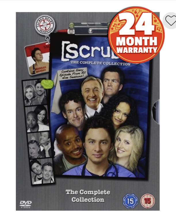 Scrubs - Seasons 1-9 31 Disc DVD (used) - free C&C