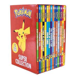Pokémon Super Collection Series 15 Book Box Set - £17 with code (Free Click & Collect) @ The Works