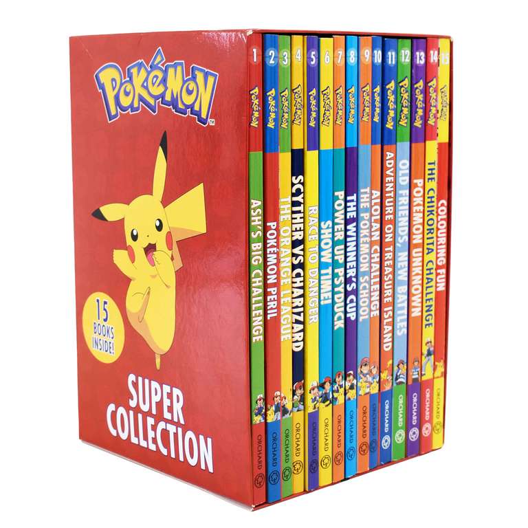 Pokémon Super Collection Series 15 Book Box Set - £17 with code (Free Click & Collect) @ The Works
