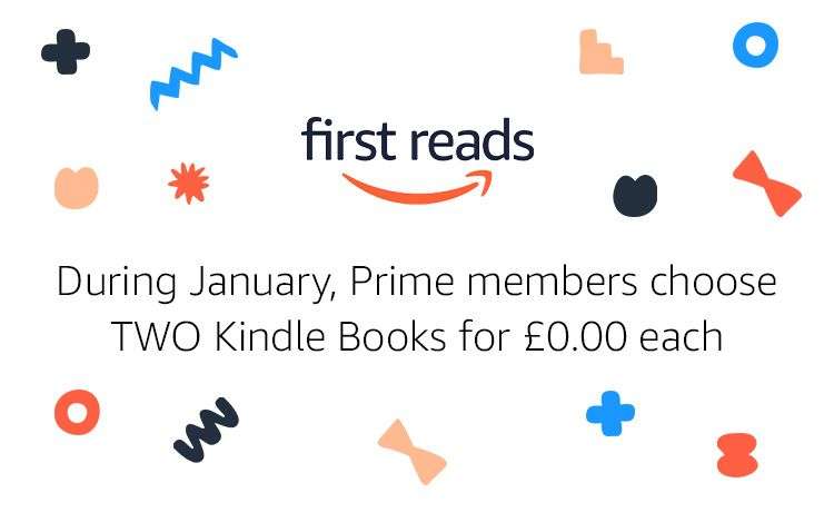 2 Free Ebooks monthly with Amazon First Reads (Prime Members) @ Amazon