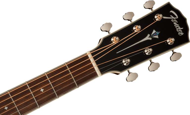 Fender PD-220E Dreadnought Acoustic Guitar - includes a Hardshell Guitar Case