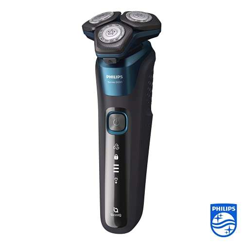 Philips Shaver Series 5000 Dry And Wet Electric Shaver Model S5579 50 Electric Blue 99 99 Amazon Hotukdeals