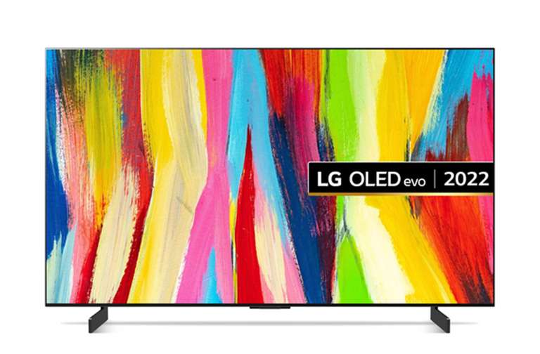 REFURBISHED - LG OLED42C24LA 42 inch OLED 4K Ultra HD HDR Smart TV Freeview Play Freesat £636.10 with code @ Richer Sounds