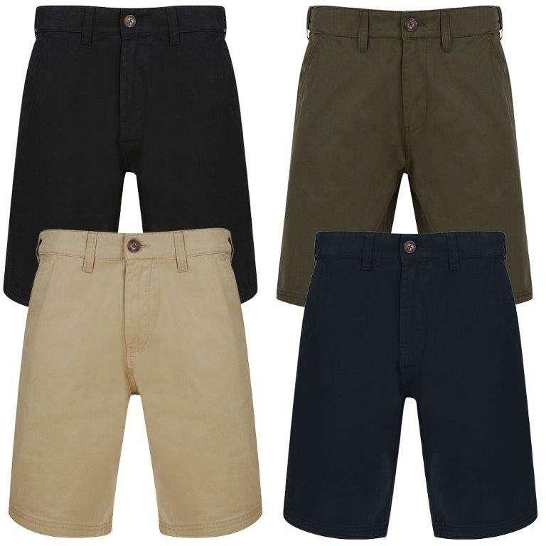 Men’s Cotton Chino Shorts for £11.99 with code + £2.80 delivery at Tokyo Laundry
