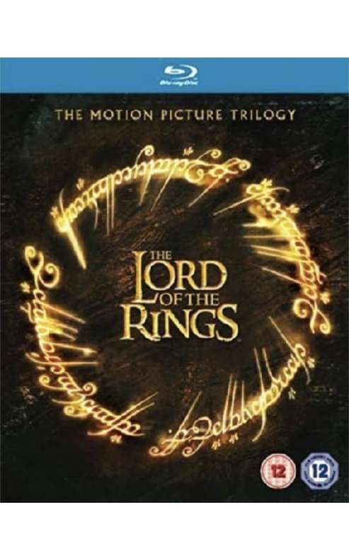 Used: The Lord of the Rings Motion Picture Trilogy Theatrical Version 3 Disc Blu-ray With Code
