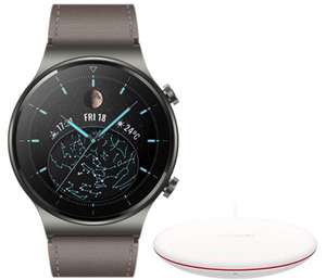 HUAWEI Watch GT 2 Pro - Nebula Gray / Night Black Smartwatch, 46 mm + Free Wireless Charger - £139 Delivered With Code @ Currys