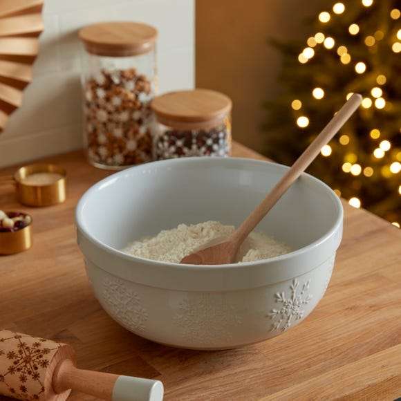 Boho Snow Mixing Bowl £4 - Free click & collect at limited stores @ Dunelm