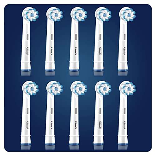 10pk Oral-B Sensitive Clean Electric Toothbrush Head with Clean & Care Technology, Extra Soft Bristles - £21.99 / £20.89 S&S @ Amazon
