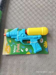Morrisons Outdoor toys EG - Water pistol 50p, Rounders foam bat + ball- Blaydon