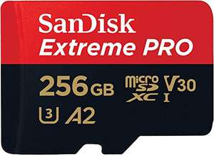 SanDisk Extreme PRO 256gb microSDXC Card