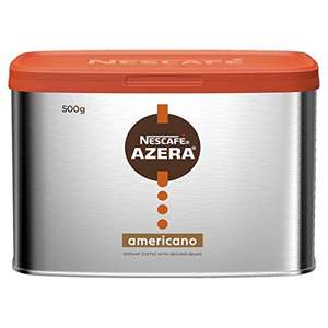 Nescafé Azera Americano Instant Coffee Tin 500G £15 prime + £4.49 non prime @ Amazon