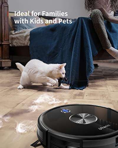 Ultenic D5s Pro Robot Vacuum Cleaner with Mop, 3000Pa Suction, Ultra Carpet Boost Technology, Wi-Fi/Alexa/App Control £169.99 @ Amazon