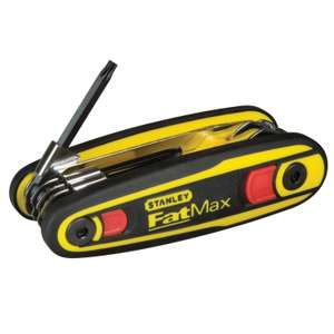 Stanley 0-97-552 FatMax Locking Hex Key Set of 8 - £3 @ Wickes (Instore Limited Stock)