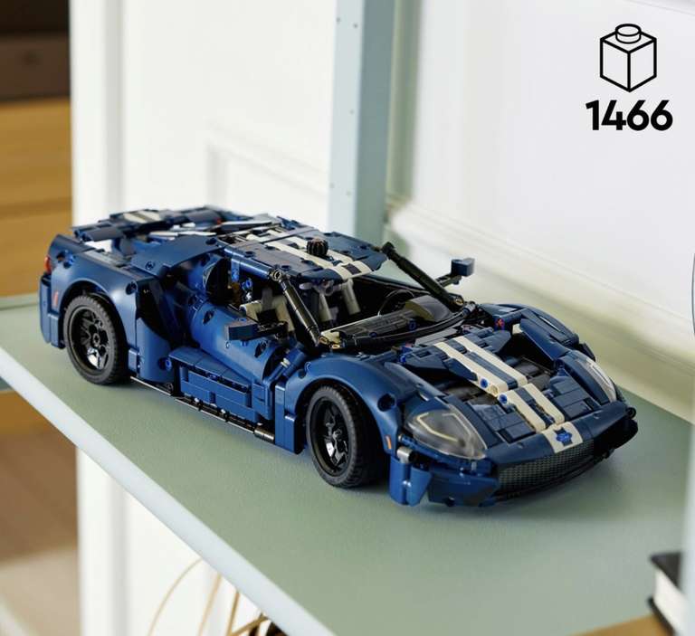 LEGO Technic 2022 Ford GT Car Set for Adults 42154 - £69.99 C&C