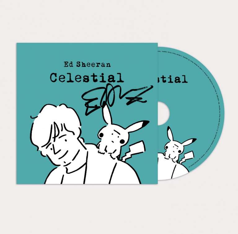 Ed Sheeran’s Celestial Signed CD Single £2.99 delivered @ Ed Sheeran Store (Warner Music)
