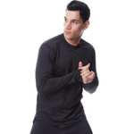 Airhole Waffle Thermal Top Black