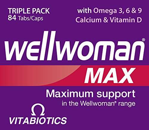 Vitabiotics Wellwoman Max, 84 Capsules, £7.65 15% S&S