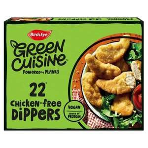 Birds Eye Green Cuisine Vegan Chicken Free Dippers x22 403g £2 @ Sainsbury's Cromwell Road London