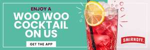 Free Woo Woo Cocktail for New and Existing App users
