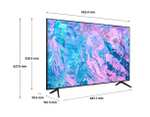 Samsung CU71AO 43" 4K Ultra HD Smart TV with Crystal Processor 4K, Q-Symphony - UE43CU71AO (member price)
