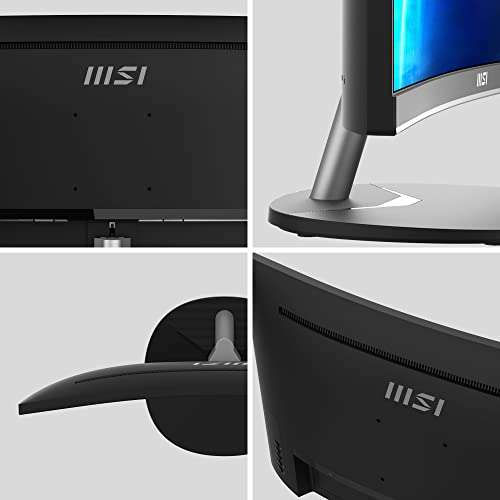 MSI PRO MP241CA 23.6" Curved Monitor, 1500R, FHD (1920 x 1080), 75Hz, VA, 4ms, FreeSync, HDMI, DisplayPort, Speakers,VESA
