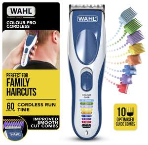Wahl Colour Pro Cordless Hair Clipper 9649-017X - Free C&C