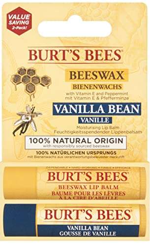 Burt's Bees Lip Balm Multipack 2x4.25g £4.66 / £4.19 via sub and save or £3.26 With Voucher @ Amazon