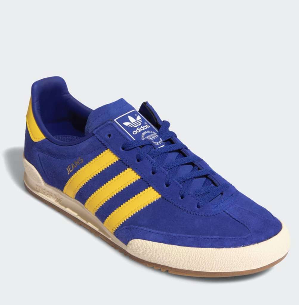 gancho bombilla áspero Adidas Originals Jeans Trainers MK2 “Stockholm” Blue / Yellow / Cloud White  £34.12 (or Red or White £39) at Checkout at adidas | hotukdeals