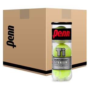 Penn Championship Titanium Tennis Balls - 24 Tubes (72 Balls)