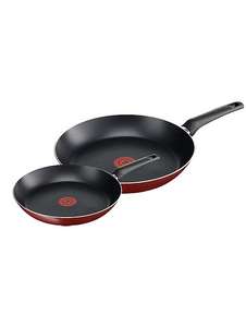 Tefal Essential Red Frying Pan Twin Pack £15 + Free click and collect at George (Asda)