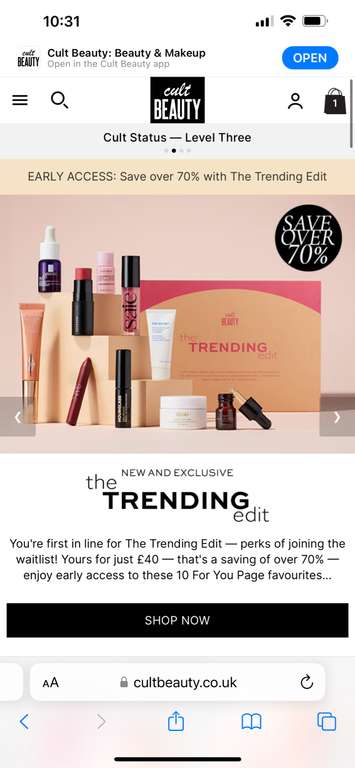 The Trending Edit Beauty Box