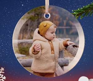 Free Personalised Ornament - Just Pay Postage (£3.99) @ VeryMe Vodafone